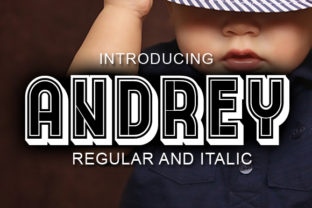 Andrey: A Bold Display Font for Standout Web Designs