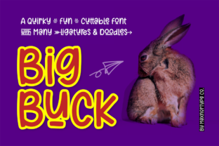 BigBuck: A Quirky Display Font for Bold Branding