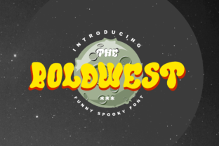 Boldwest Font for Playful Handmade Creations