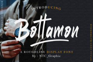 Bottamon: A Handwritten Font That Elevates Branding