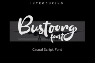 Bustoorg: A Display Font That Elevates Branding