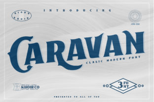 Caravan Font for Vintage-Inspired Branding and Visual Storytelling