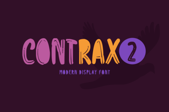Contrax Two Display Font for Modern Web Design