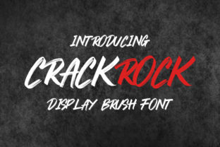 Crackrock Font for Bold Digital Design