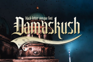 Damaskush: Elevate Your Campaigns with a Vintage Display Font