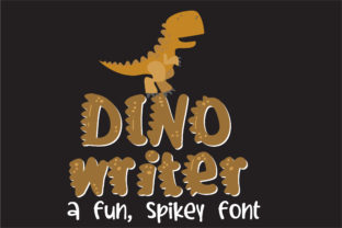 Dino Writer: A Playful Display Font for Eye-Catching Campaigns