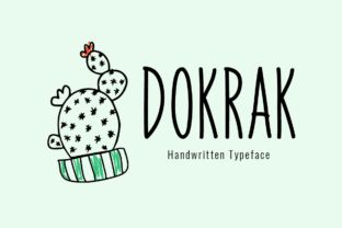 Dokrak Handwritten Font for Modern Web Design
