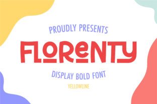 Florenty Display Font for Whimsical Branding