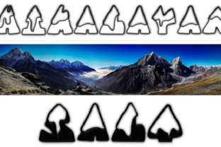 Himalayan Salt Font for Winter-Themed Editorial Design