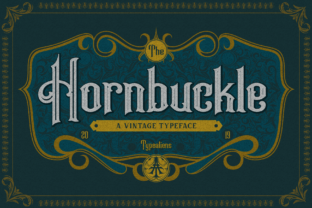 Hornbuckle Font for Vintage-Inspired Branding