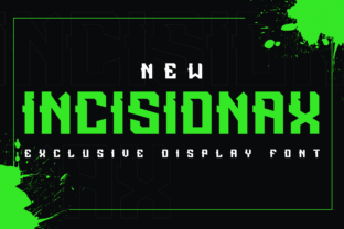 Incisionax: A Bold Display Font for Modern Web Design
