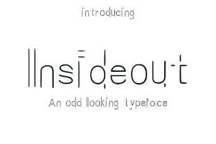 Inside Out: A Unique Display Font for Editorial Creativity