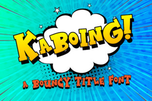 Kaboing Font: A Playful Display Type for Creative Projects
