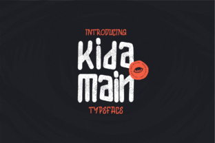 Kida Main: A Bold Display Font for Standout Branding