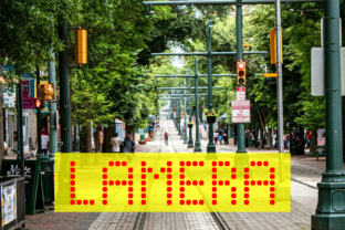 Lamera: A Simple Display Font for Modern Branding