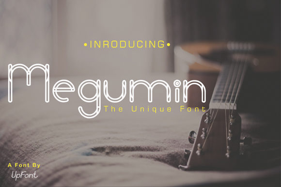 Megumin Font for Modern Handmade Creations