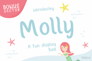 Molly: A Mermaid-Inspired Display Font for Creative Makers