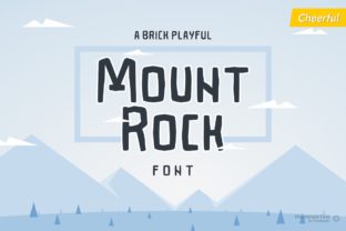 Mountrock: A Cool Blocky Font for Modern Web Design