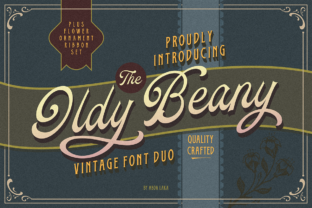 Oldy Beany Duo: A Vintage Font for Timeless Branding