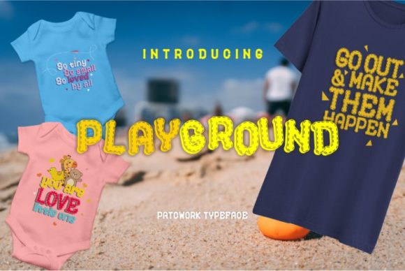 Playground: A Playful Display Font for Creative Projects