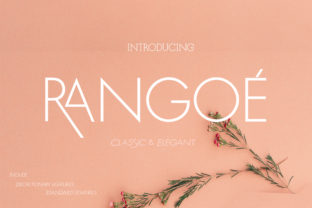 Rangoe Font for Handmade Creations and Elegant Branding