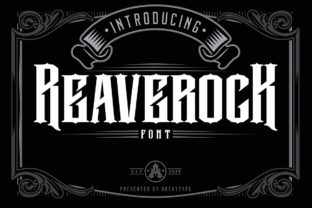 Reaverock: A Vintage Font for a Polished Brand Look