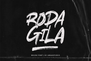Rodagila: A Contemporary Display Font for Bold Editorial Design