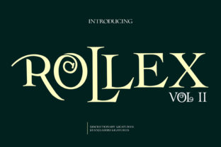 Rollex II Font Download for Creative Projects