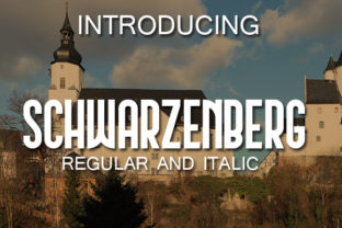 Schwarzenberg: A Gothic-Inspired Display Font for Bold Branding