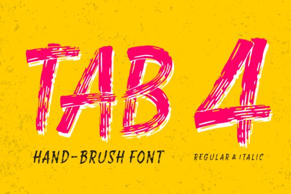Tab 4: A Bold Display Font for Standout Web Design