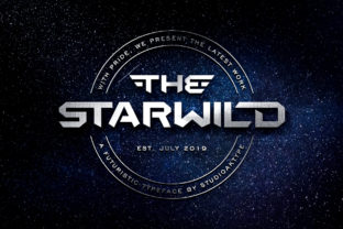 The Starwild: A Futuristic Font for Sci-Fi Branding