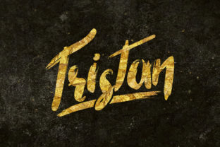 Tristan: A Bold Display Font for Creative Web Projects
