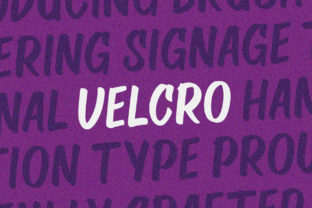 Velcro Display Font for Playful Web Design
