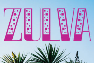 Zulva Font: A Stylish Display Font for Creative Projects